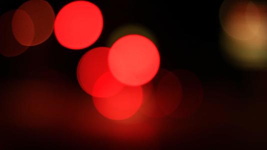 夜间有趣的交通灯视频的预览图