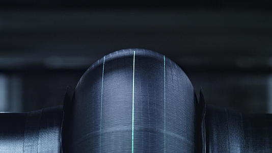 现代工厂用橡胶带详细轮胎成型机工作流程视频的预览图