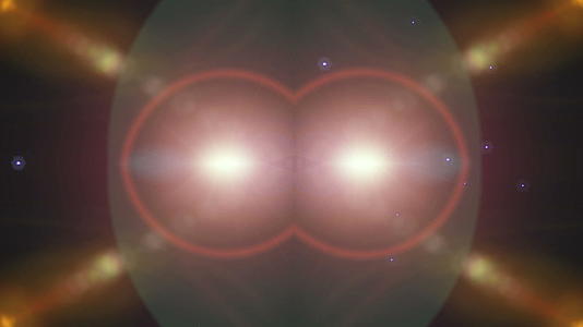 光学透镜射线耀斑效应4k视频的预览图