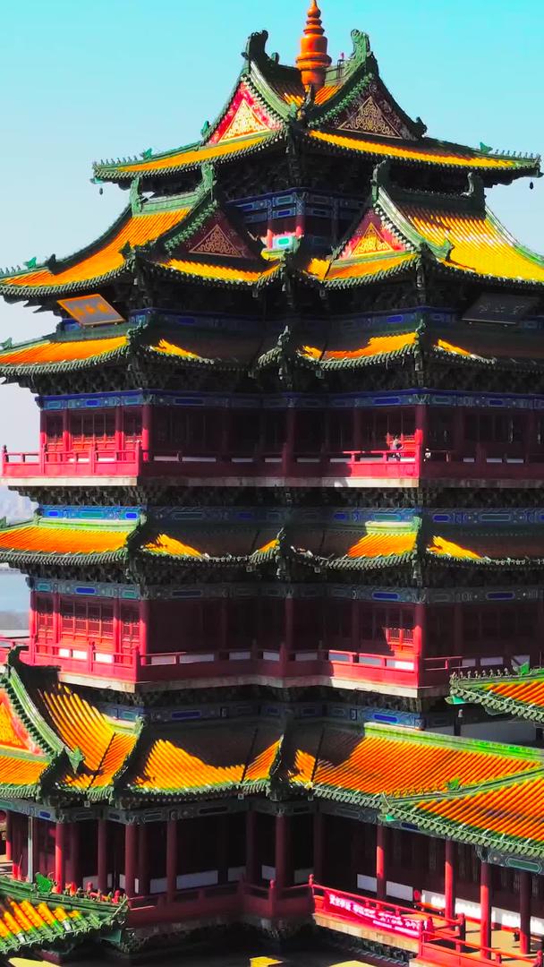 南京阅江楼风景区实拍视频的预览图