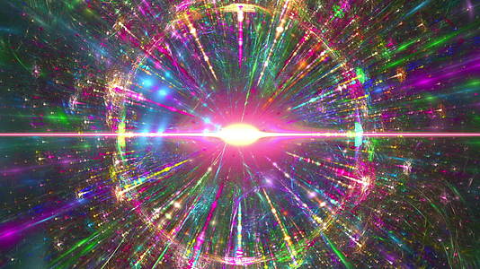 恒星原子颜色粒子视频的预览图