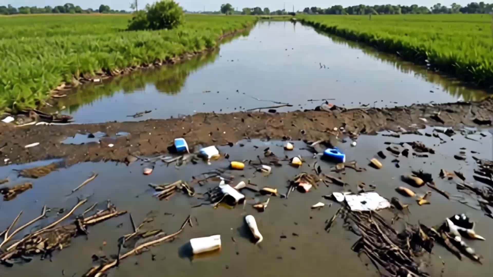 废水污染垃圾视频的预览图