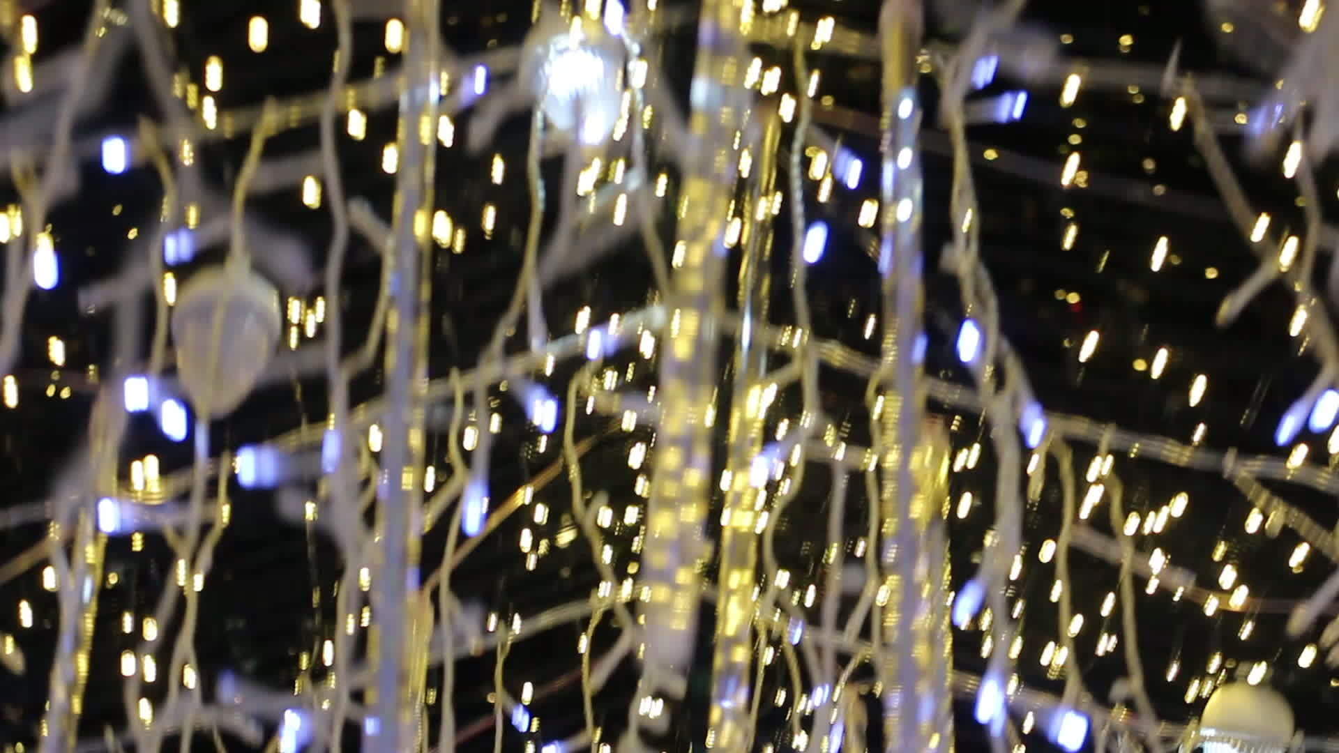 音乐节抽象背景带bokeh灯光视频的预览图