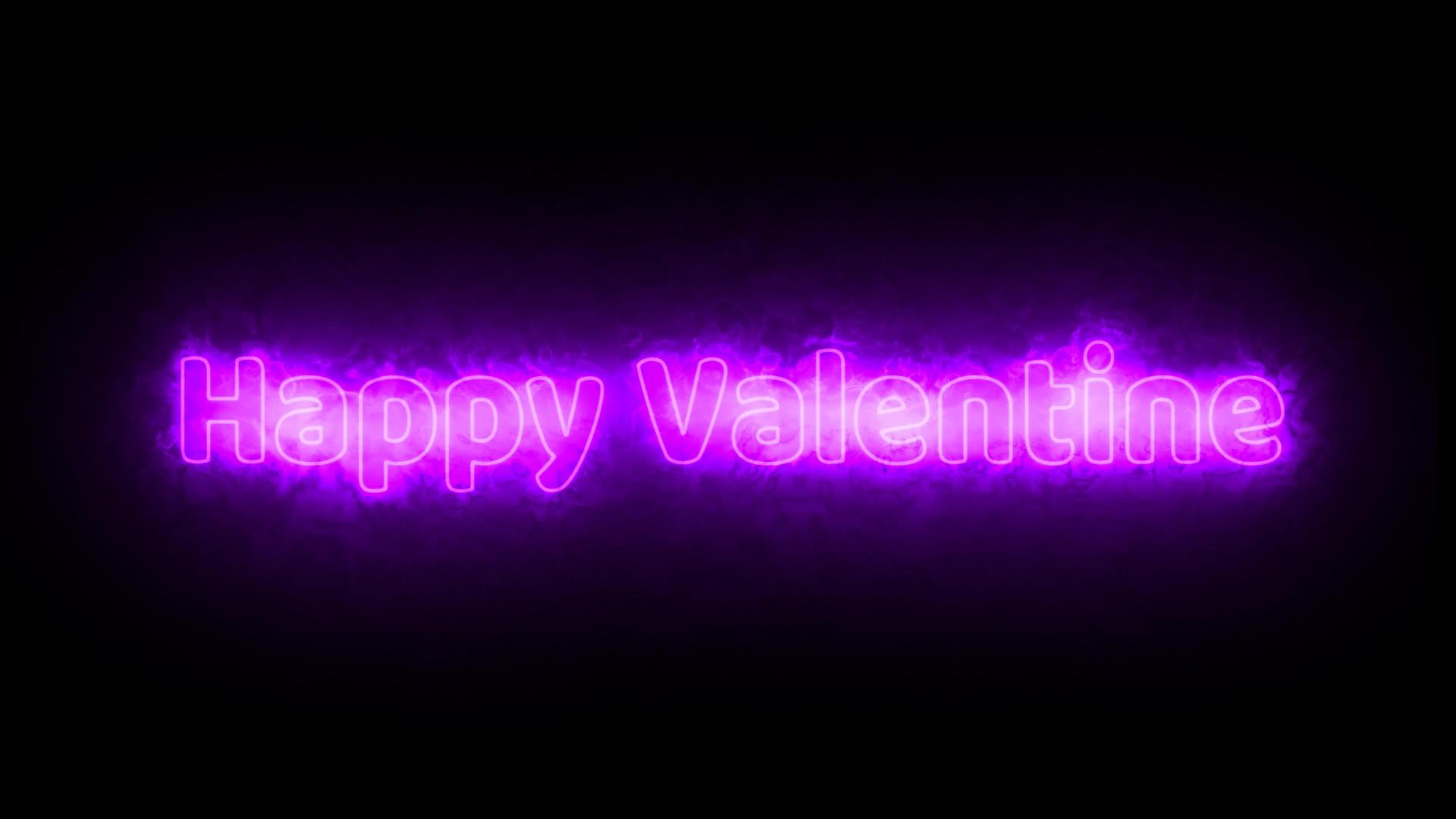 valentineText反应堆粉色效应视频的预览图
