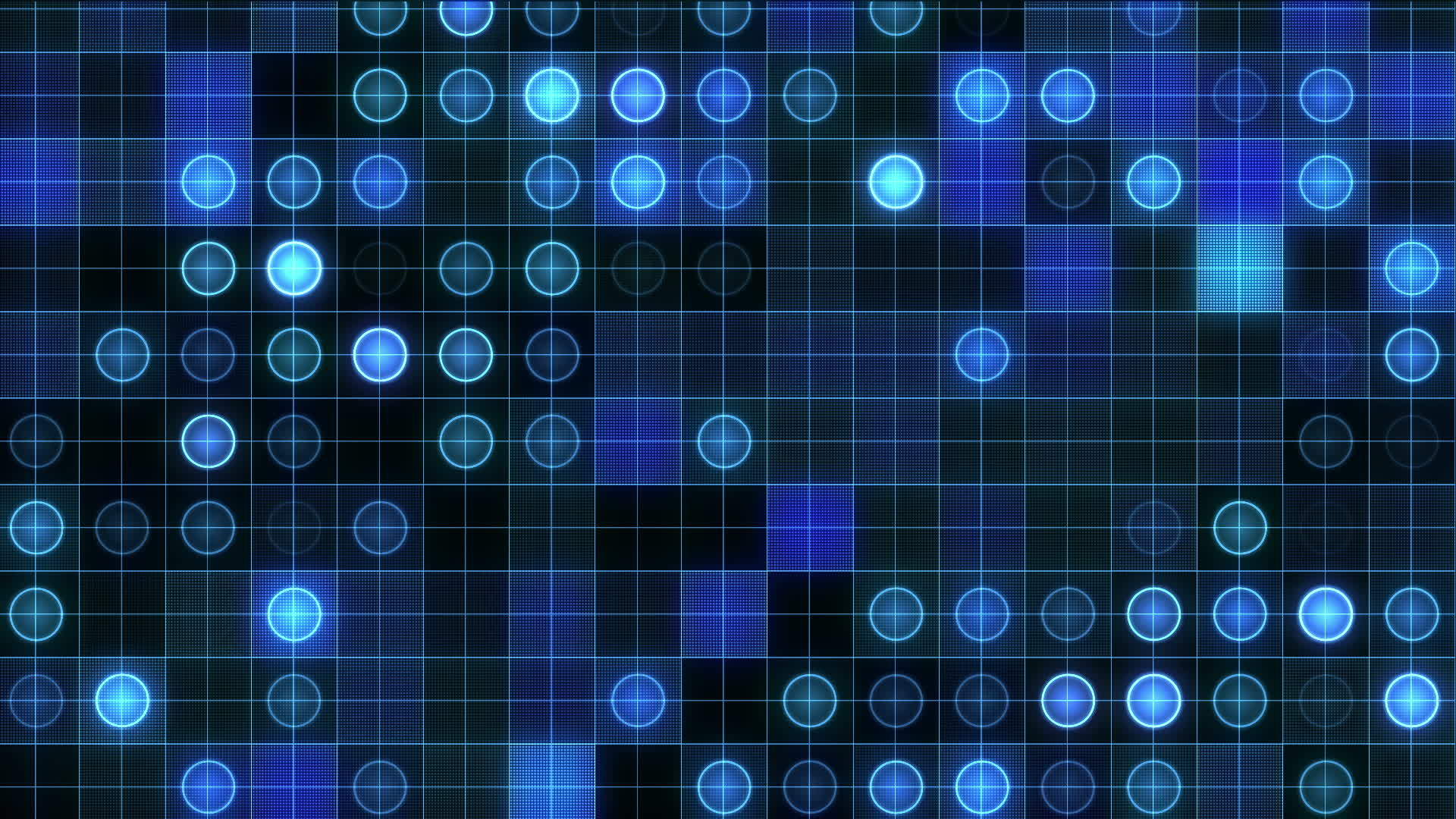 蓝色抽象网格地图视频的预览图