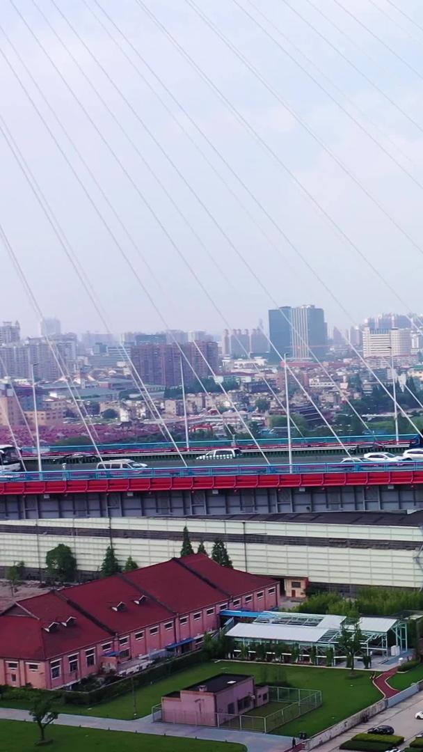 上海杨浦大桥航拍视频的预览图