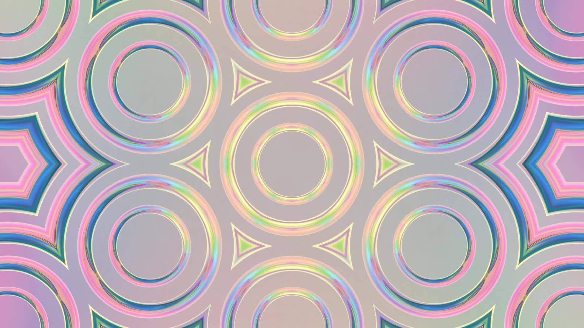 对称形状的抽象对称背景视频的预览图