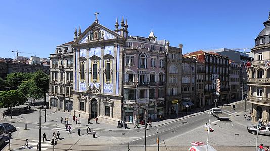 葡萄牙波尔图城市风光延时视频合集视频的预览图
