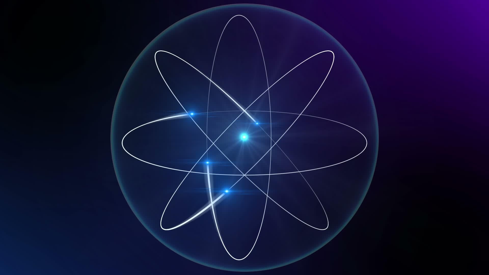 原子3d模型的动画视频的预览图