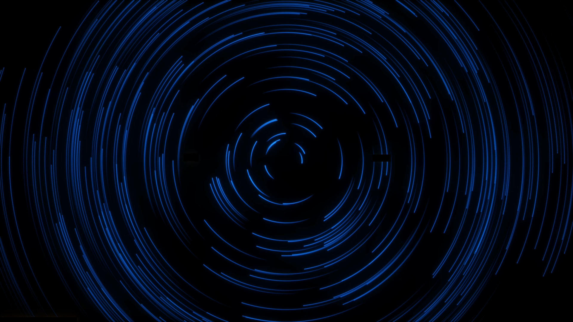 蓝色夜空星轨道视频的预览图