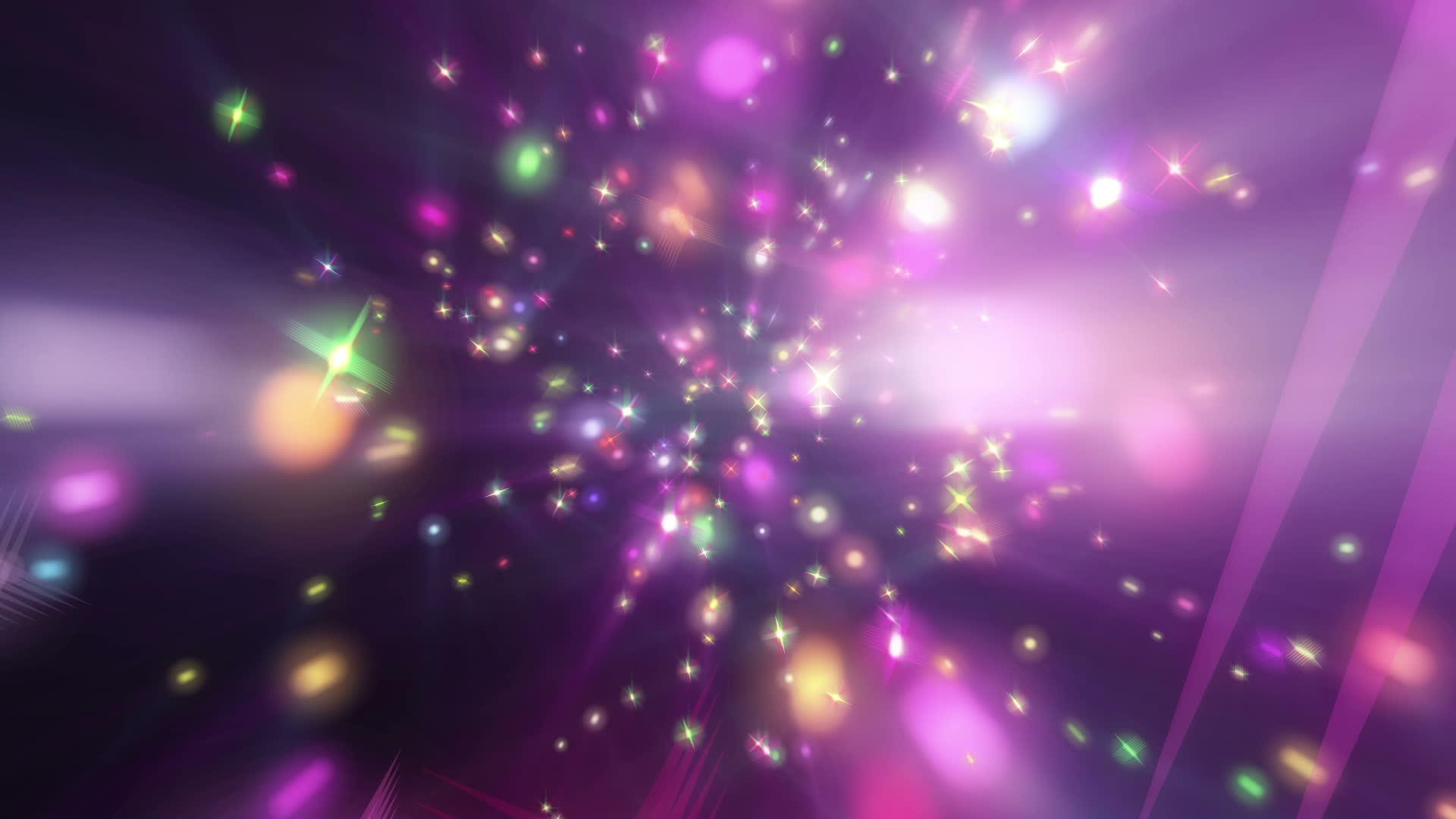 魔幻星粒微光运动视频的预览图