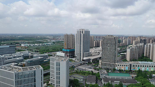 上海嘉定菊园新区物联网创新园区视频的预览图