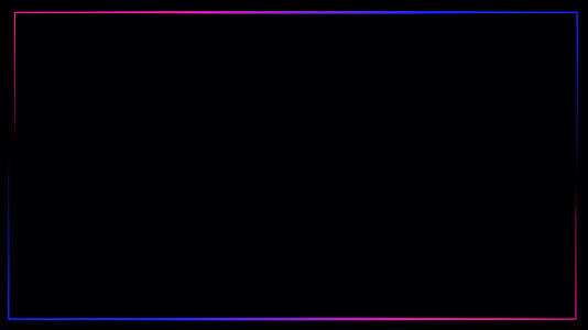 未来主义运动背景的蓝色发光霓虹线抽象技术无缝循环视频的预览图