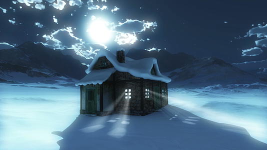 雪山月月殿视频的预览图
