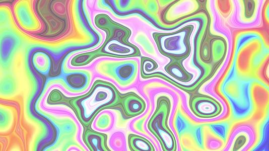 抽象的多色纹理液体背景视频的预览图