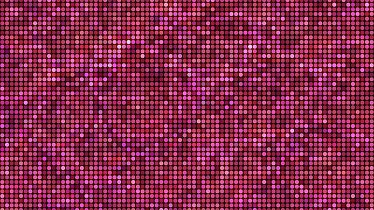 抽象的粉色背景与圆形粒子运动T视频的预览图