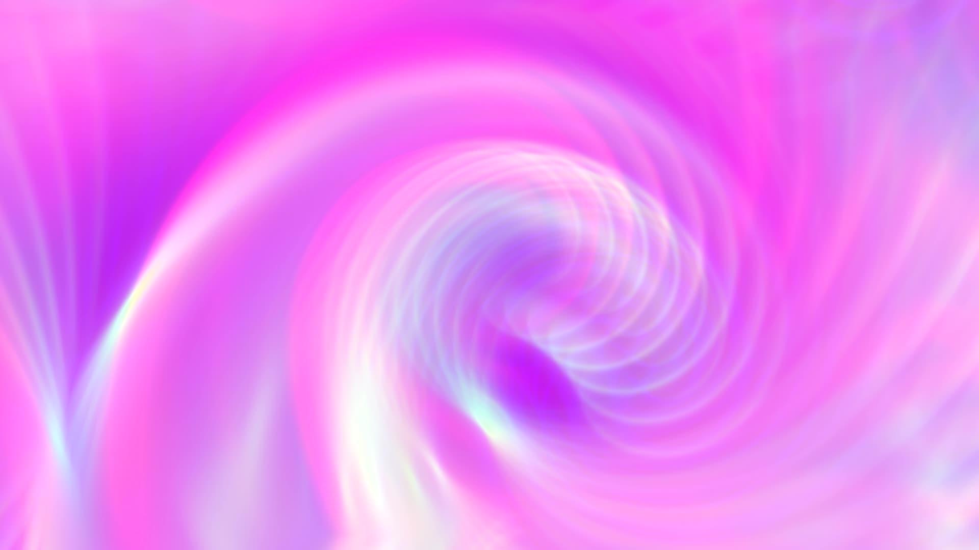 粉色背景的微光和螺旋运动闪烁视频的预览图
