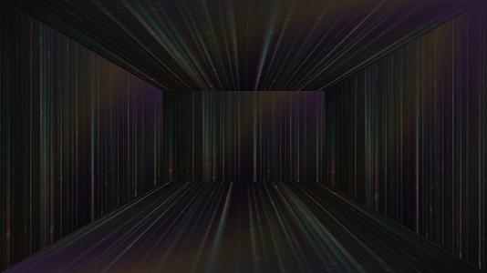 抽象背景暗立方体和发光视频的预览图