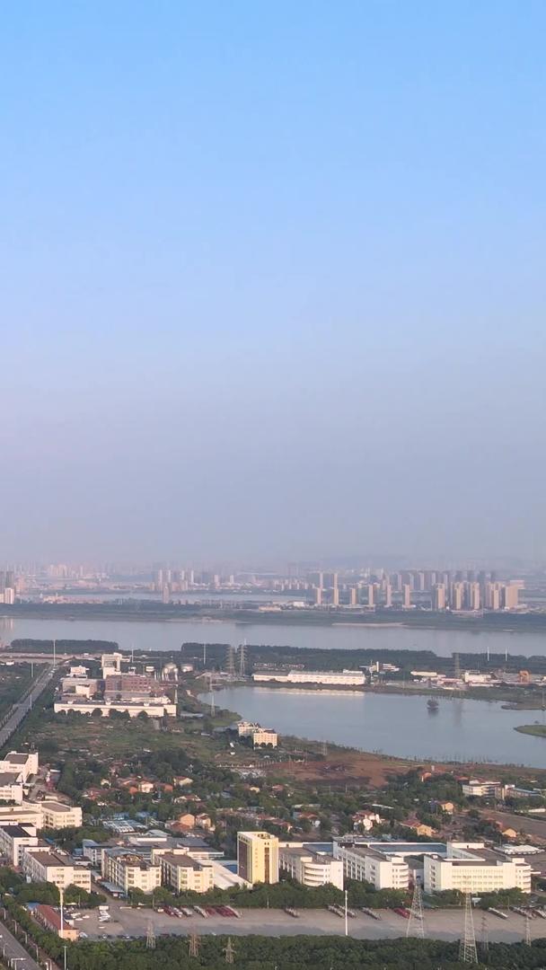 武汉经济技术开发区航拍城市制造业工厂汽车工业城市园区全景材料视频的预览图