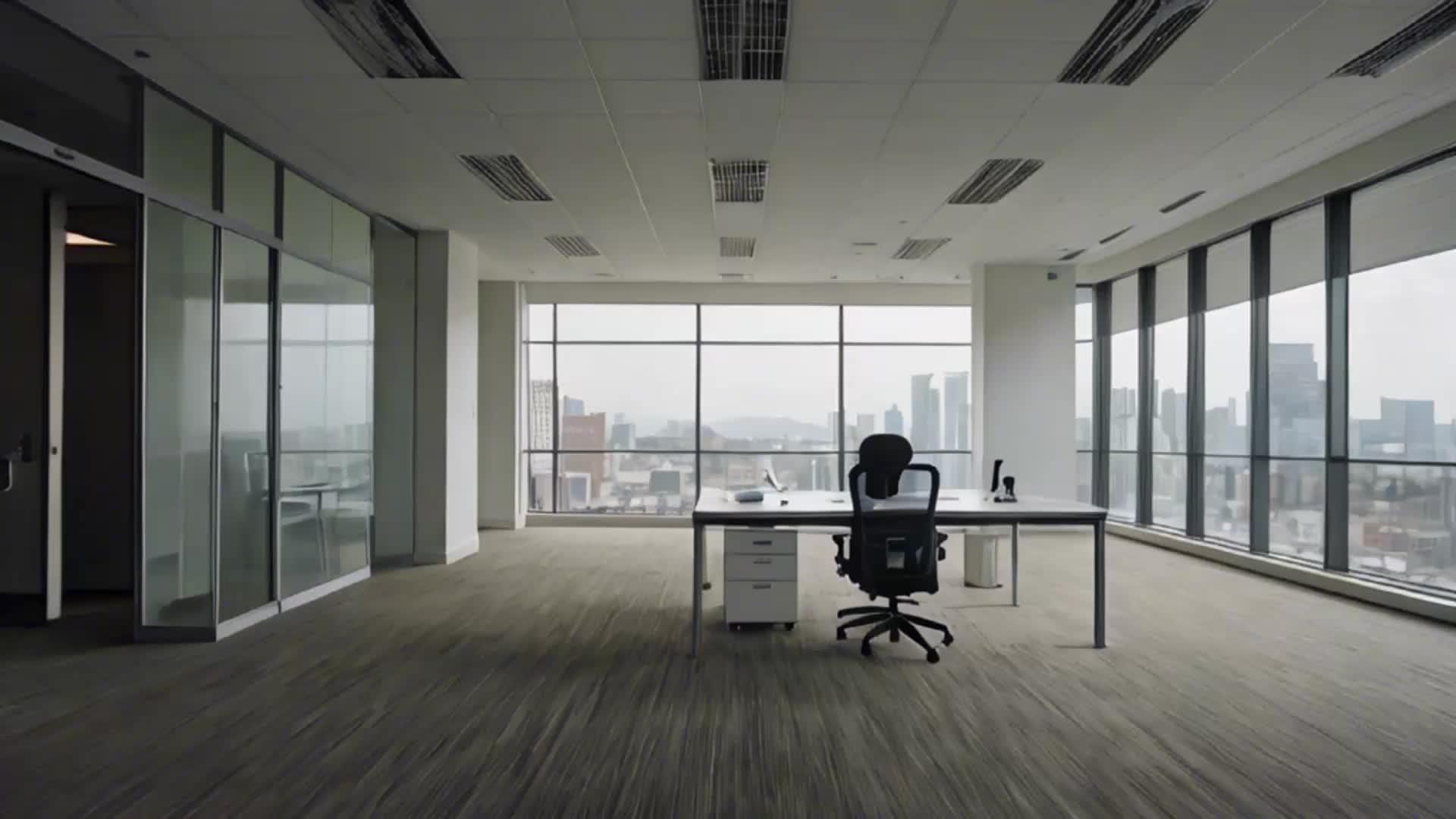 商业建筑办公室视频的预览图