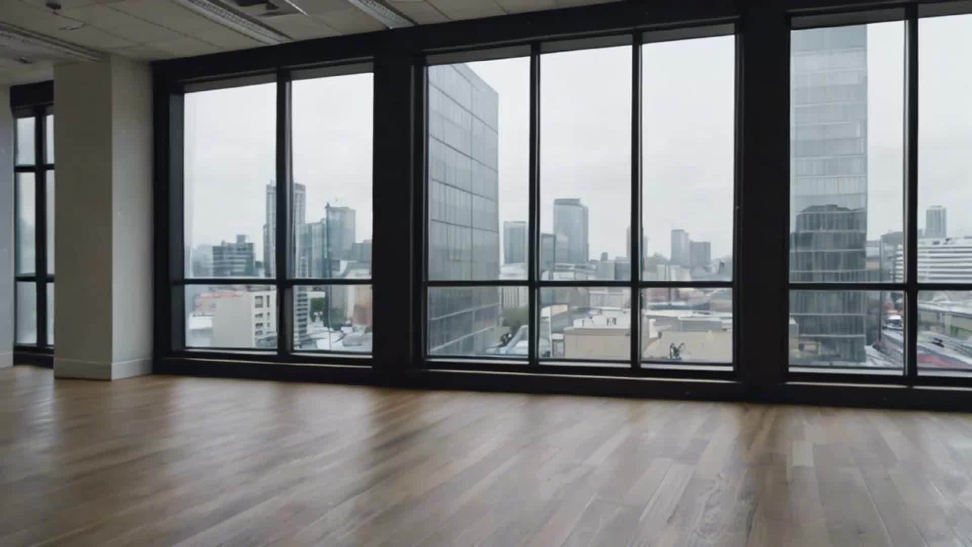 商业建筑落地窗视频的预览图