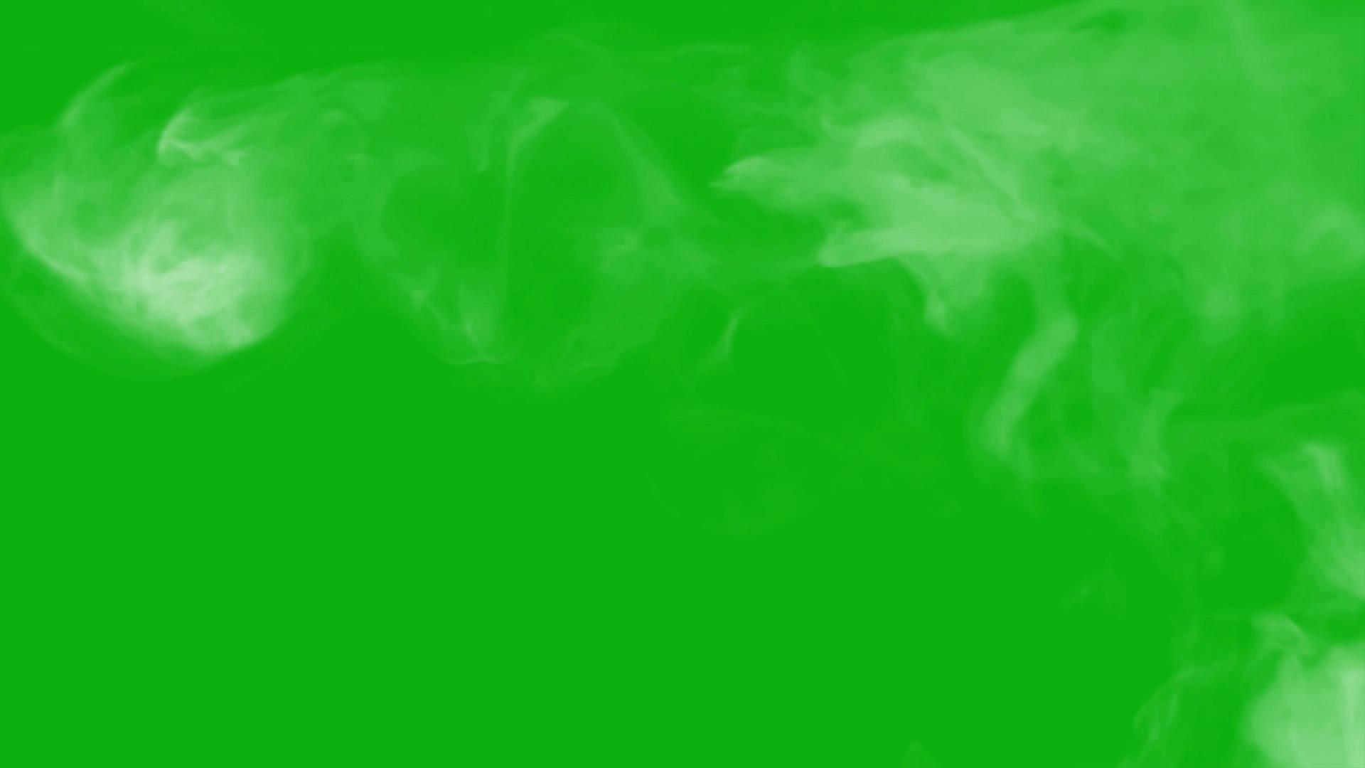 烟雾绿幕抠像特效素材视频的预览图