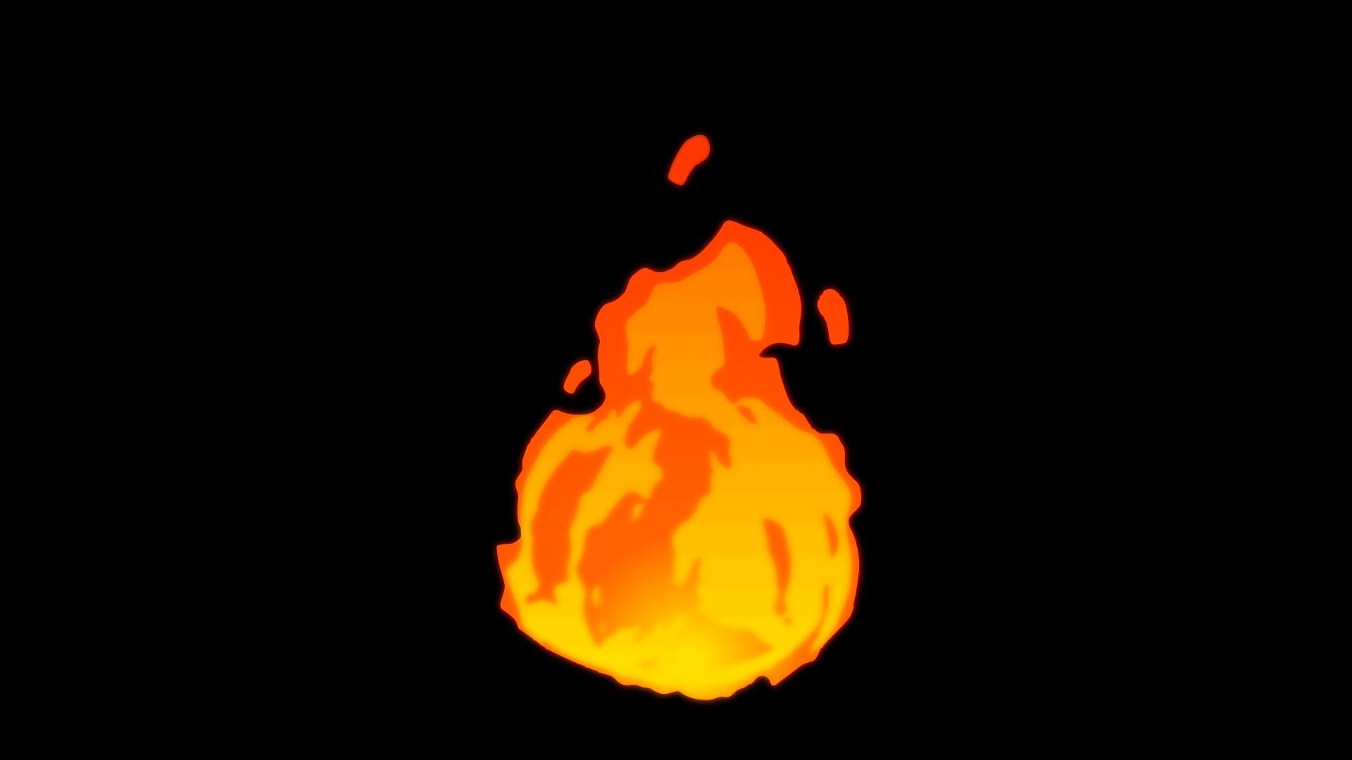 二维火焰效果视频的预览图