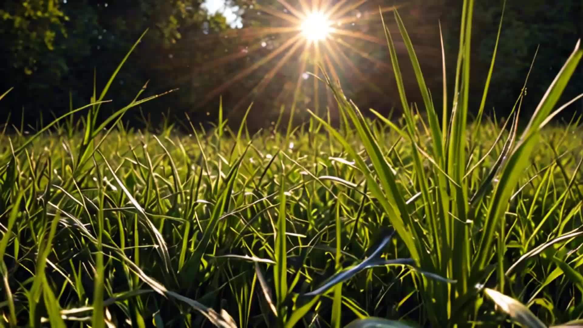 春天的草原唯美空镜视频的预览图