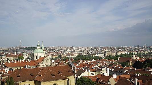 这座城市的风景来自普莱格城堡视频的预览图