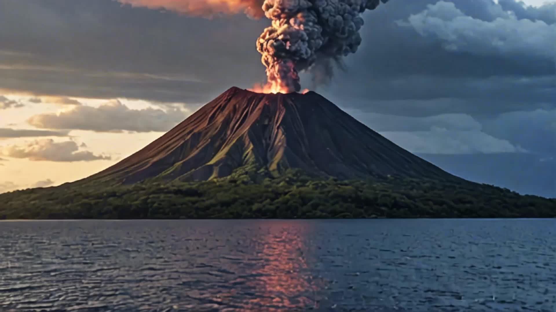 火山爆发爆发视频的预览图