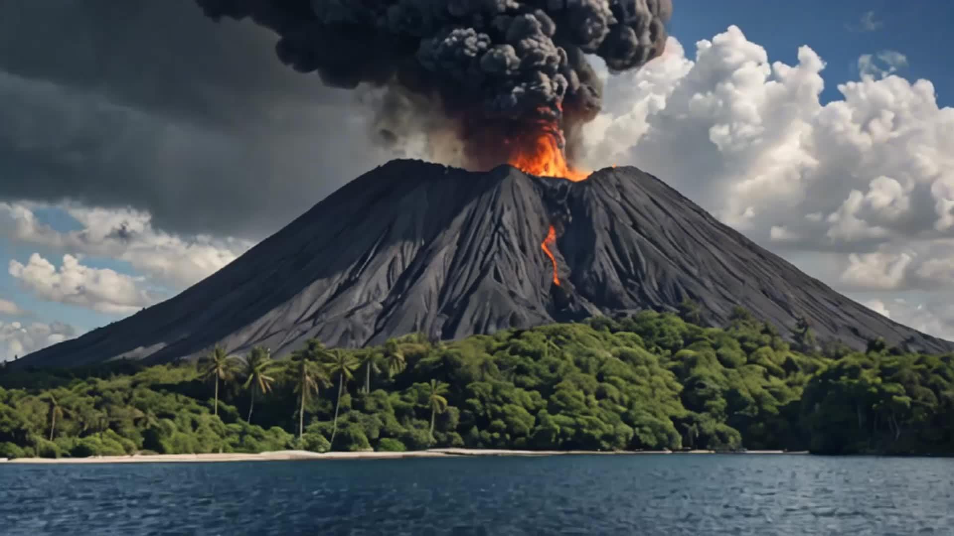 火山喷发视频的预览图