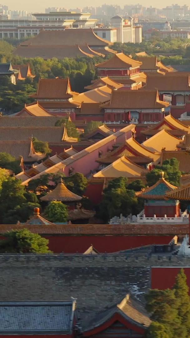 北京地标大气故宫博物院博物院视频的预览图