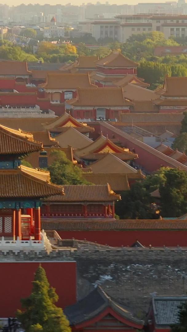 北京地标大气故宫博物院博物院视频的预览图