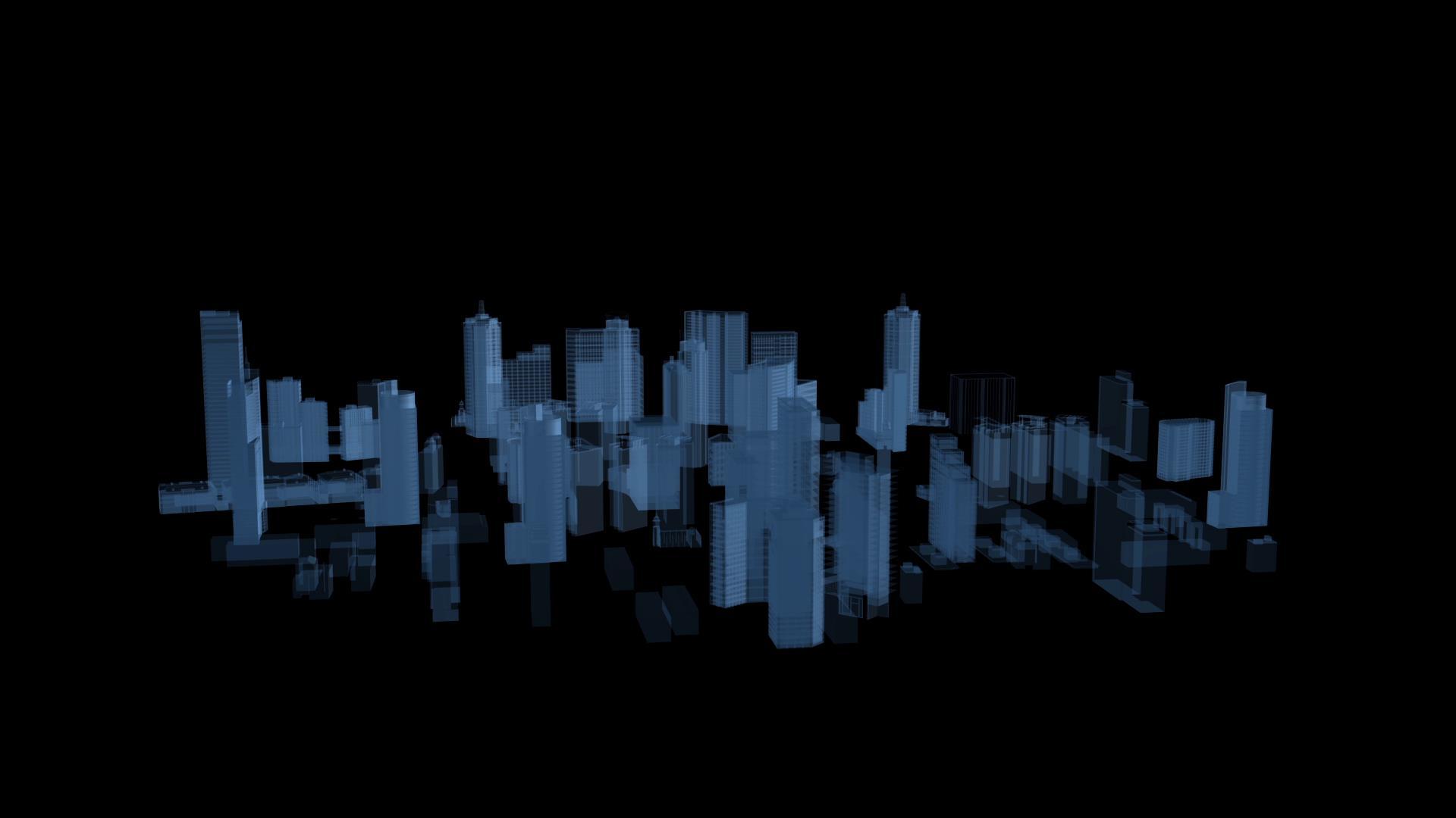 三维科技建筑动画视频的预览图