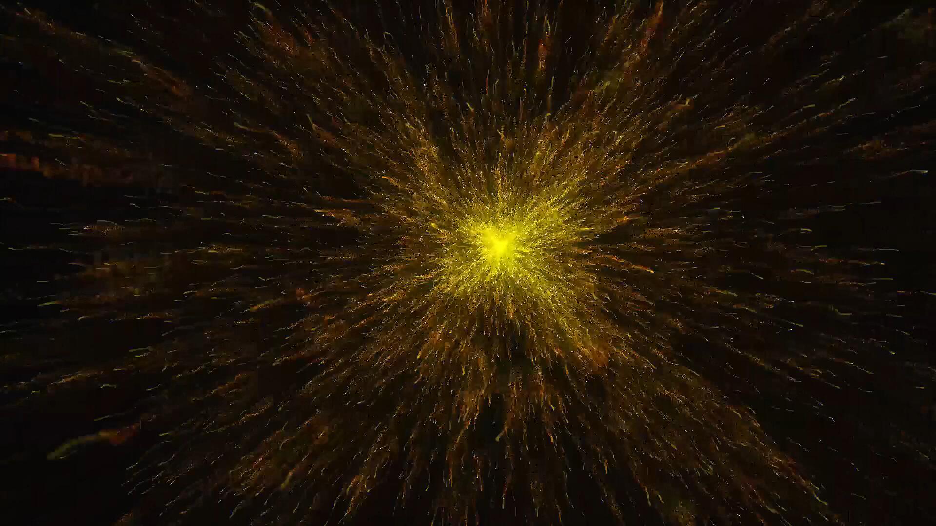 粒子爆炸冲击扩散素材视频的预览图
