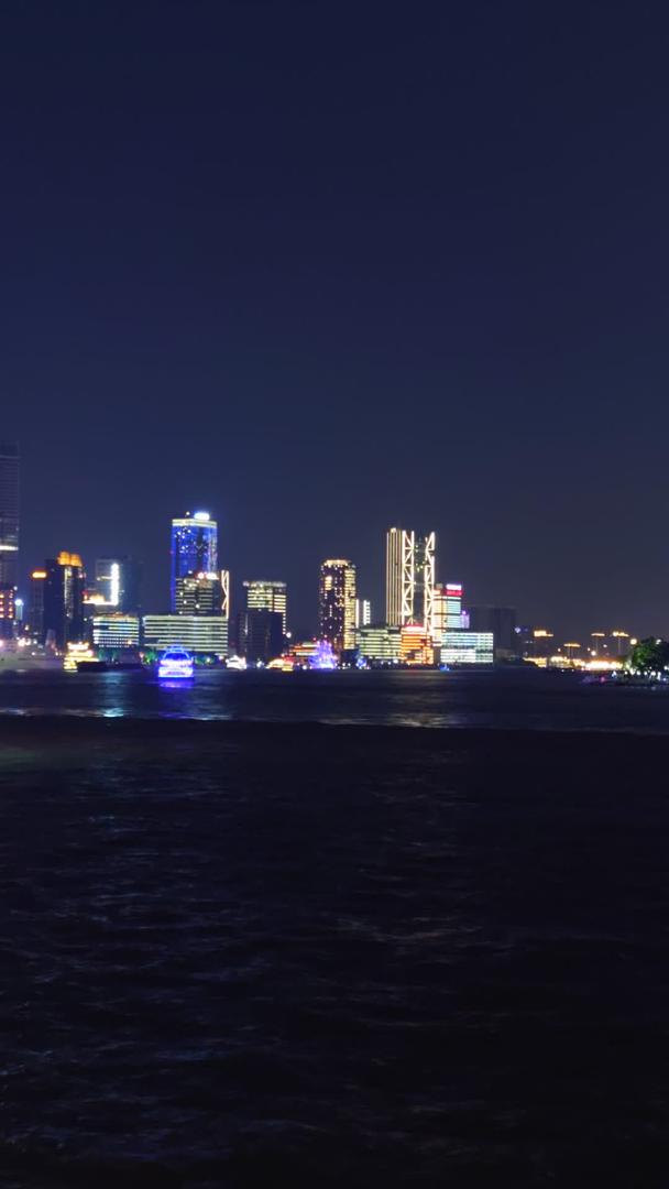 延迟上海黄浦江夜景视频的预览图