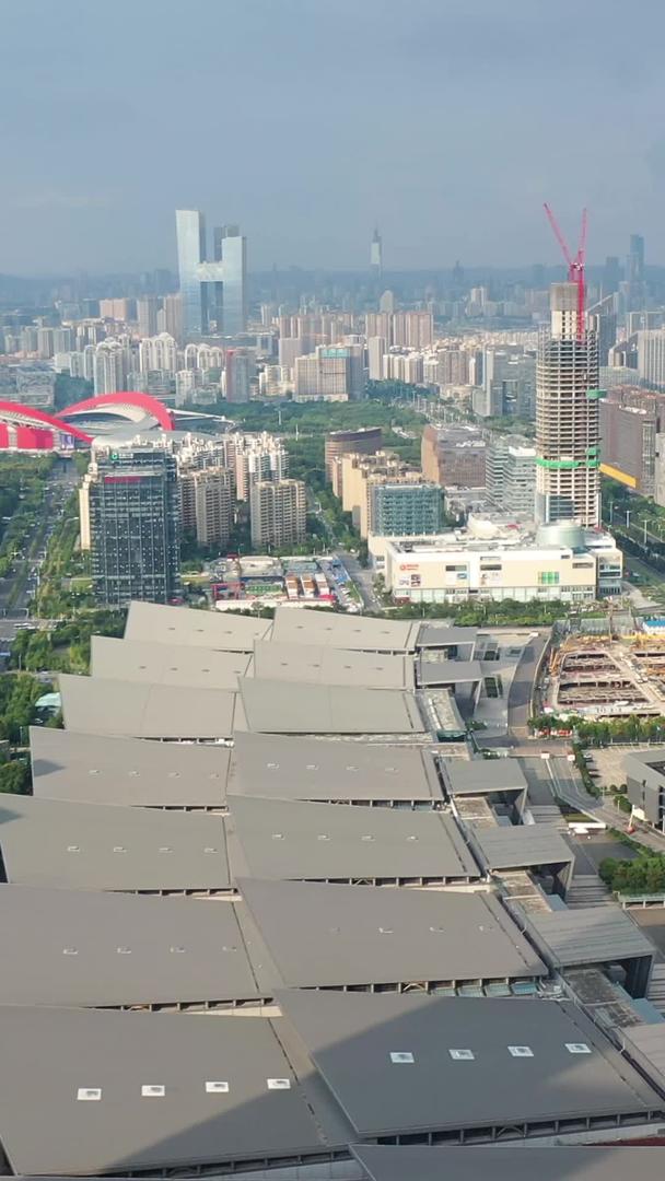 南京国展奥体中心航拍视频的预览图