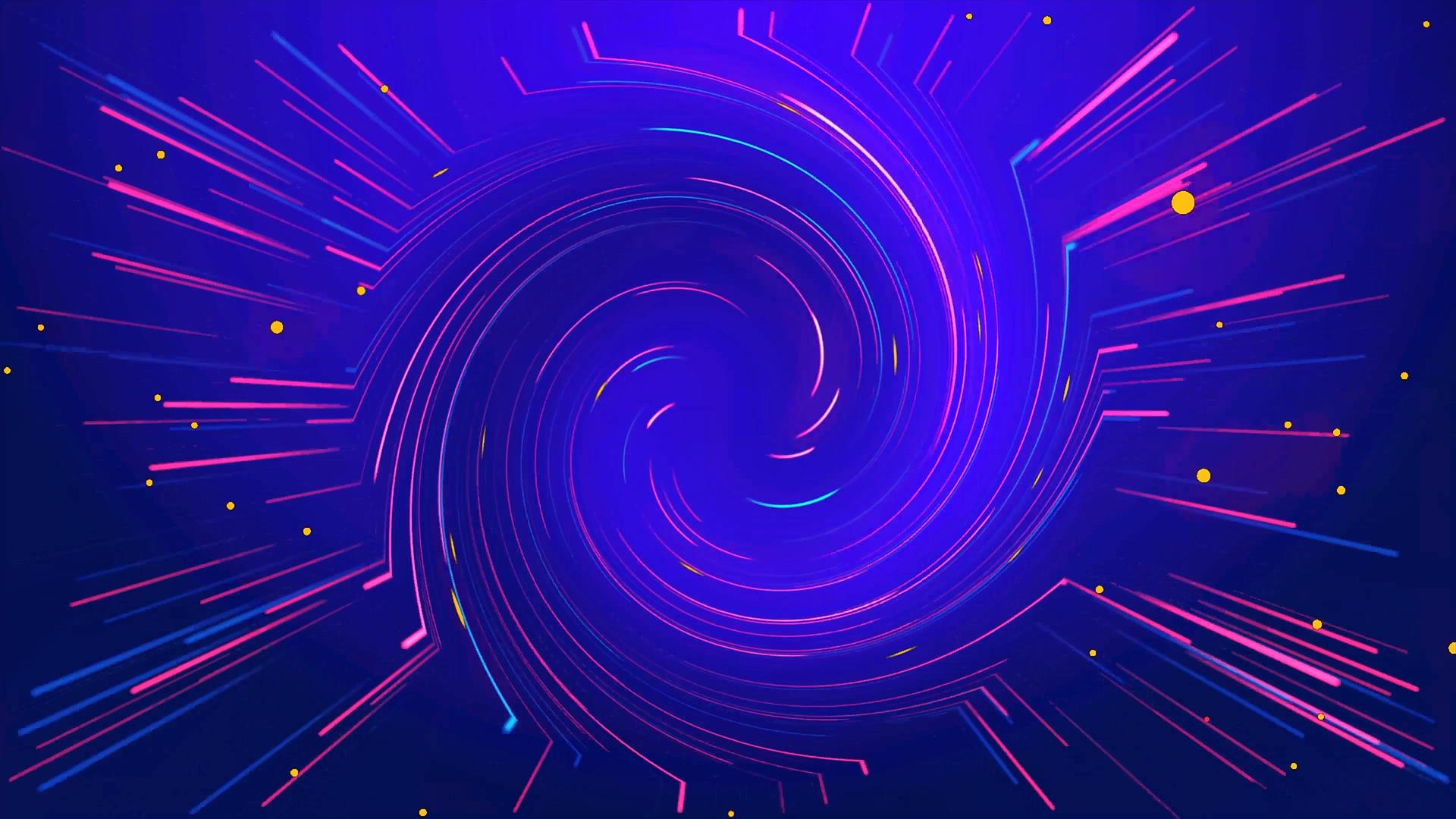 酷炫的粒子发散背景视频视频的预览图