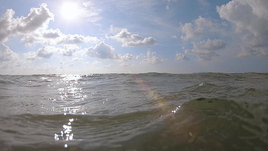 海面上的海浪视频的预览图