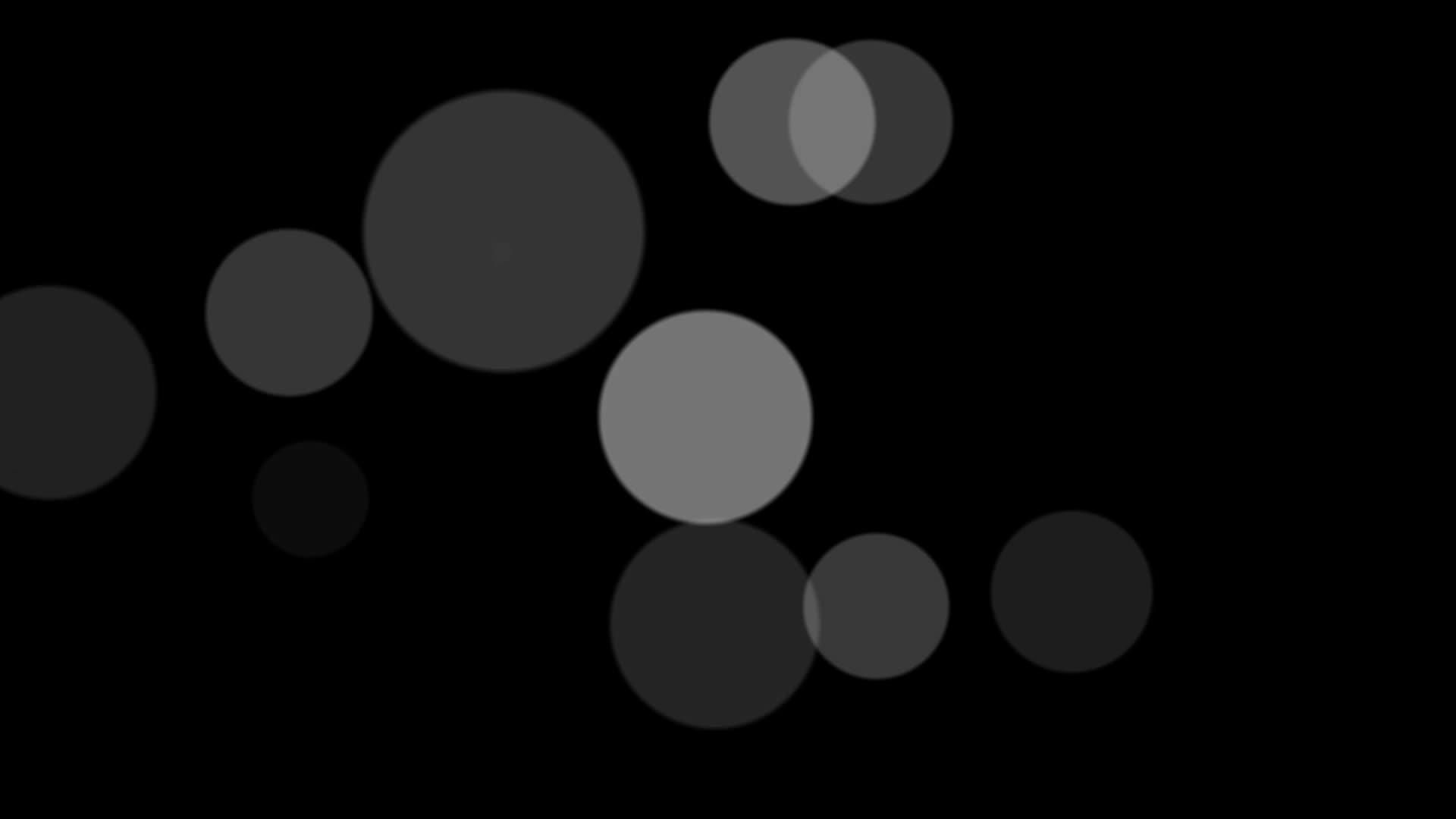 黑色背景下的灰色圆圈hd1920视频的预览图