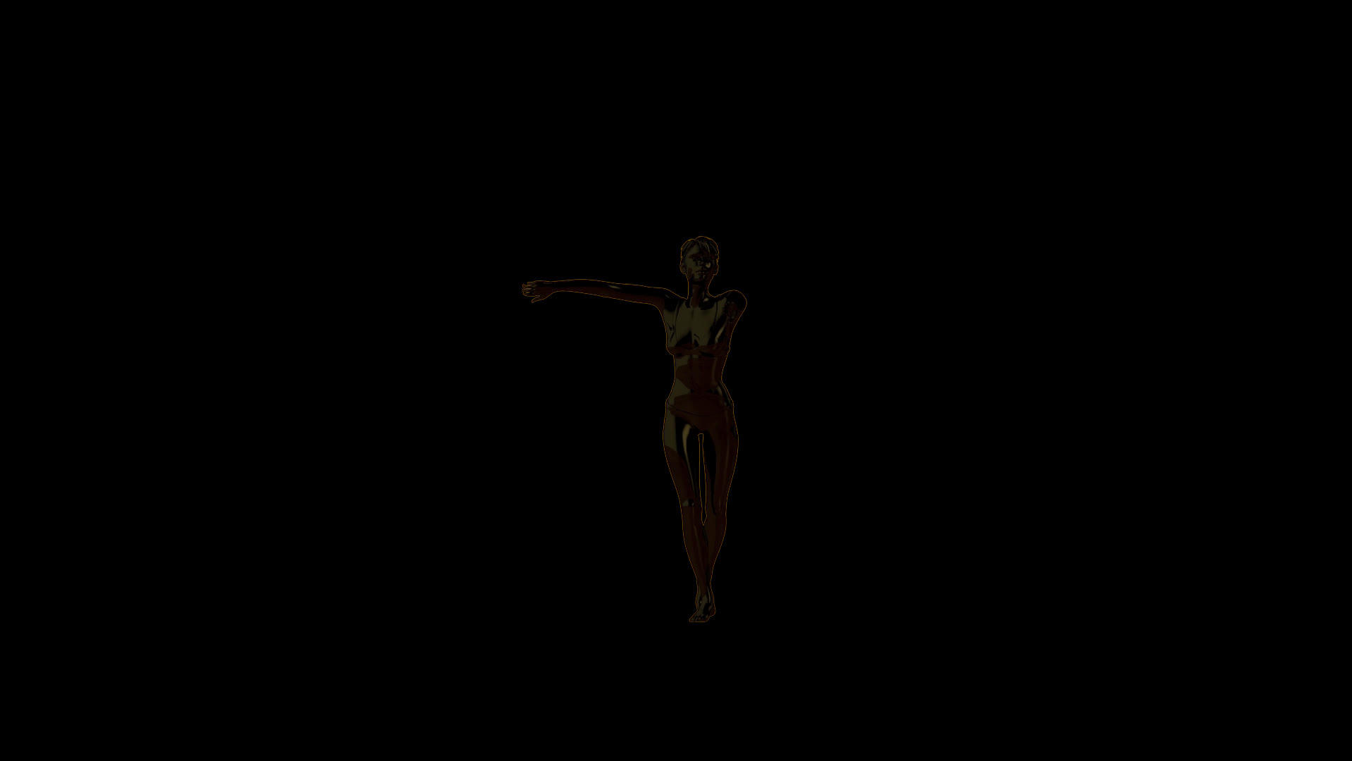 在阿尔法频道跳桑巴舞的黑人女子视频的预览图