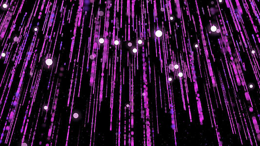紫色粒子线条视频的预览图