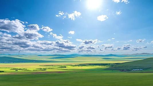 内蒙古乌拉盖草原视频的预览图