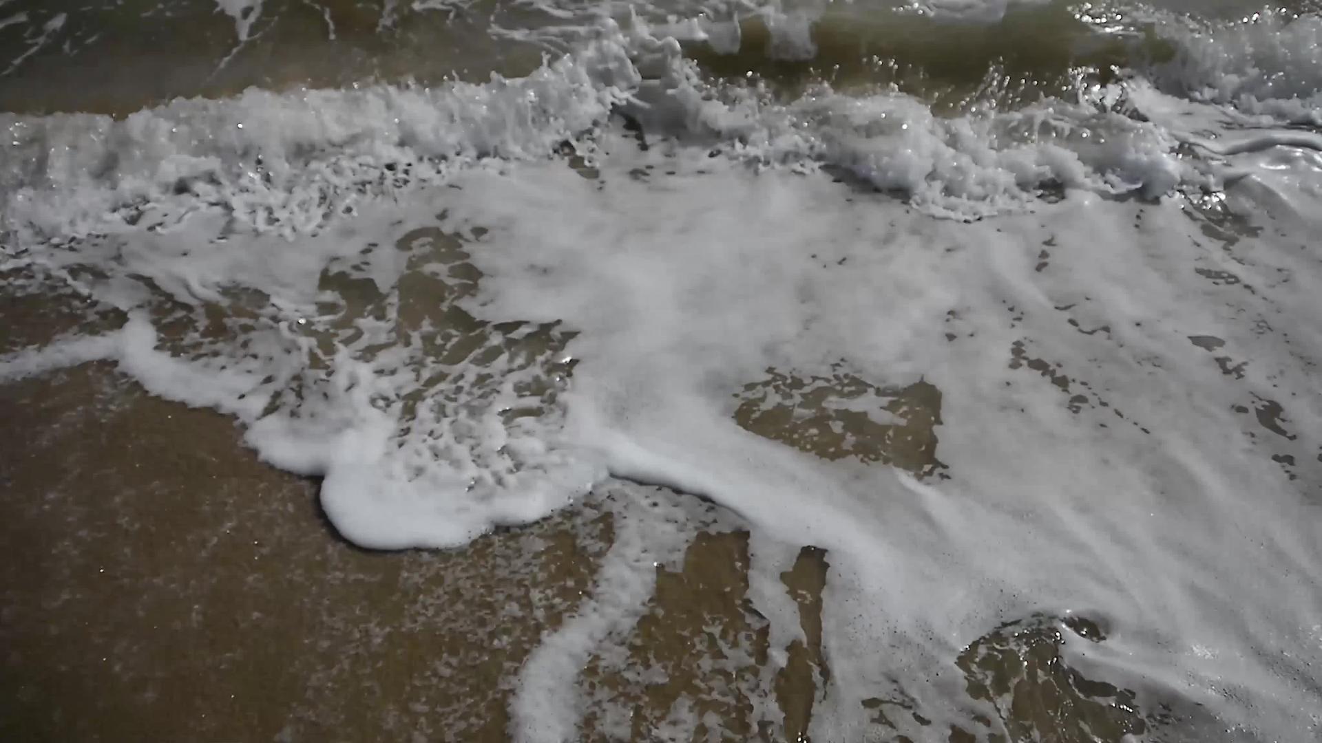 海浪详细波浪视频的预览图