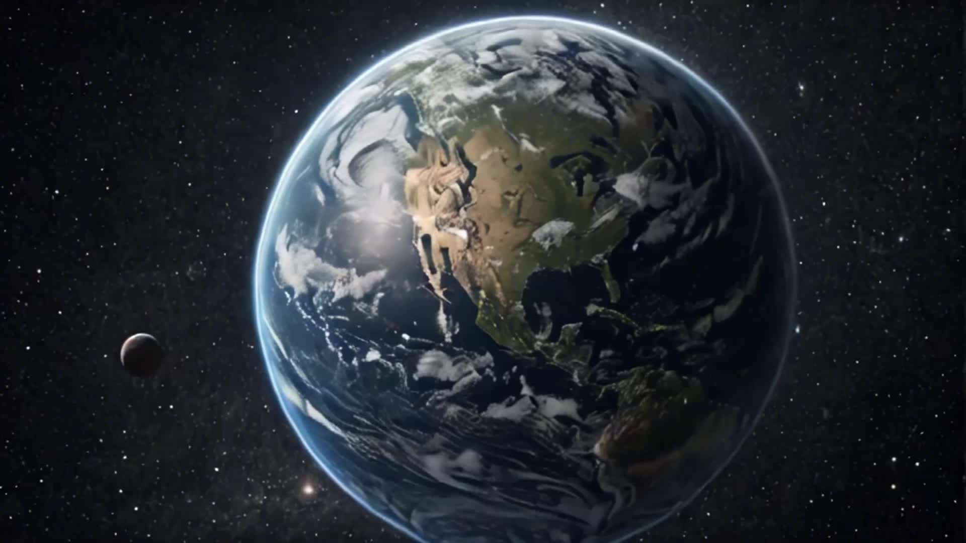 宇宙星球地球视频的预览图