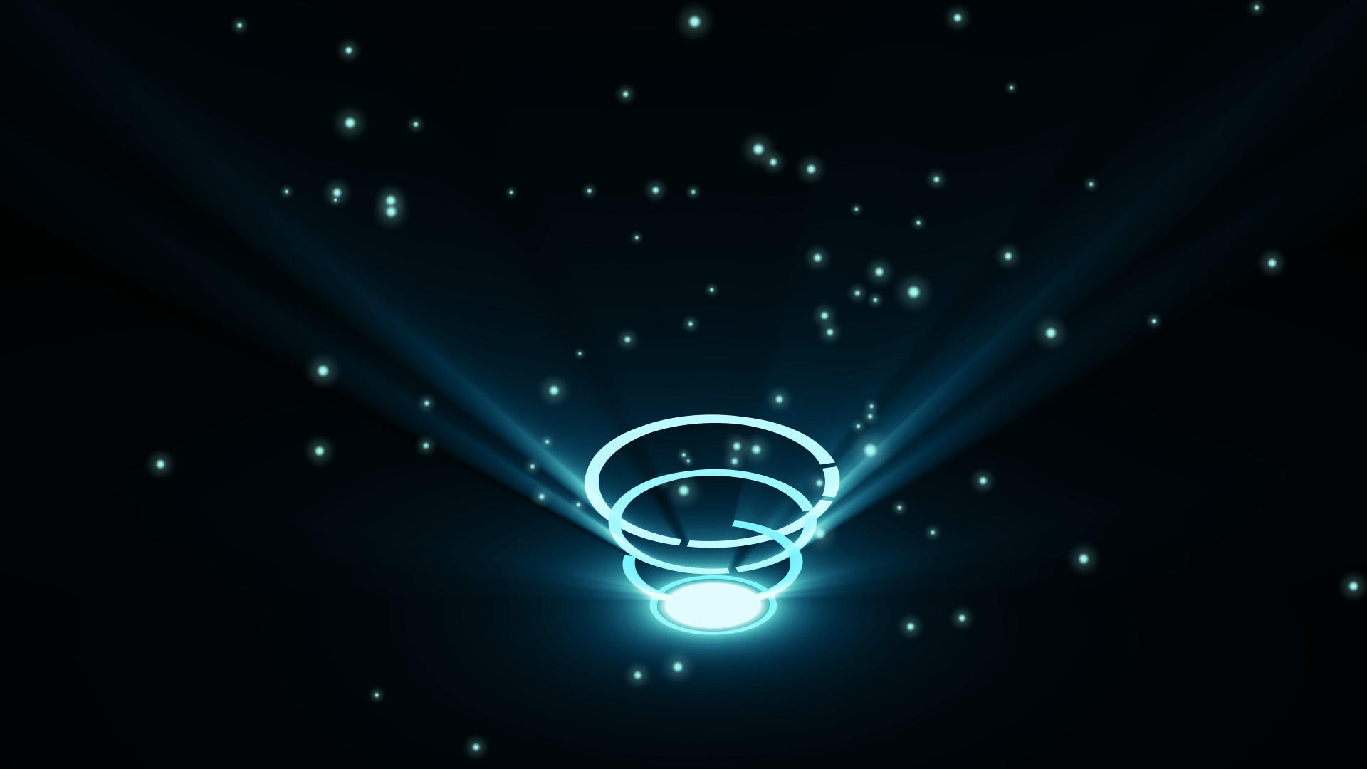 科技光轮粒子视频的预览图