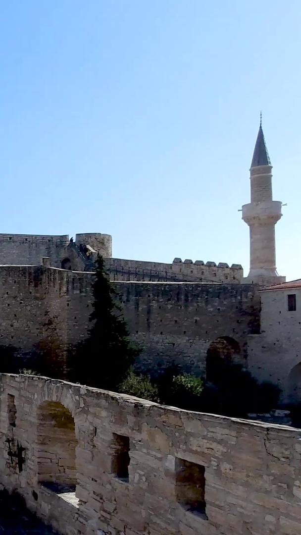 安塔利亚土耳其城堡视频素材视频的预览图