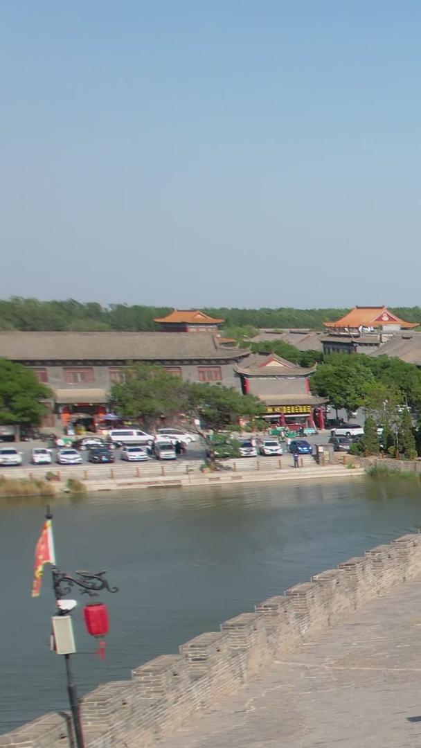 邯郸永年广府古城门5A景区航拍视频视频的预览图