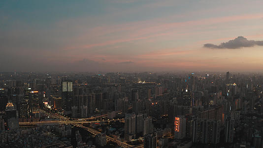 火烧云下的广州II视频的预览图