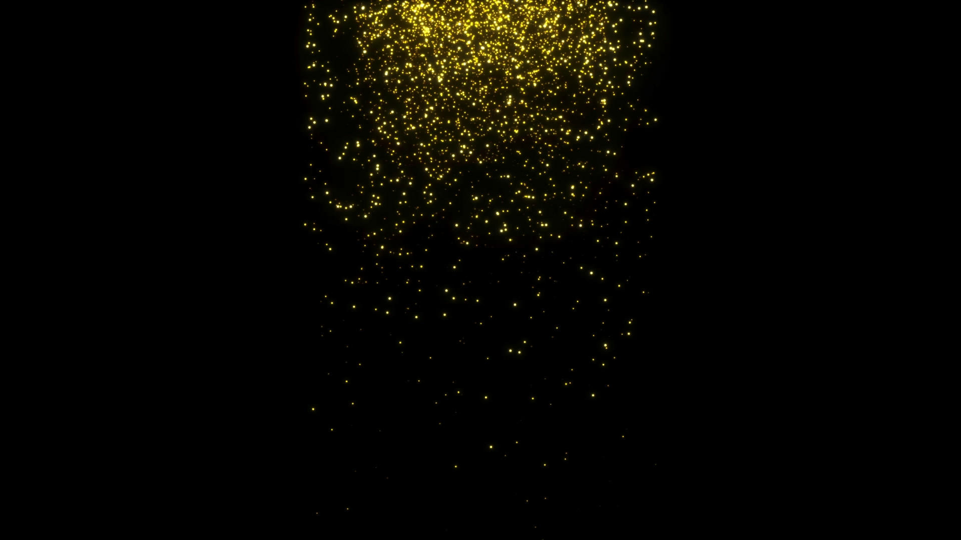 金色粒子雨落下视频素材视频的预览图